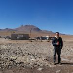 Salar de Uyuni - Grenze zu Bolivien